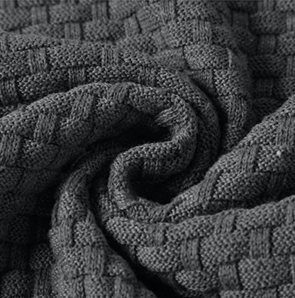 Robust Men's Hoodie with Waffle Texture for Warm, Durable and Comfortable