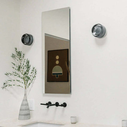 Modern Wall Lamp with Glass Diffuser for Soft Ambient Lighting Indoors