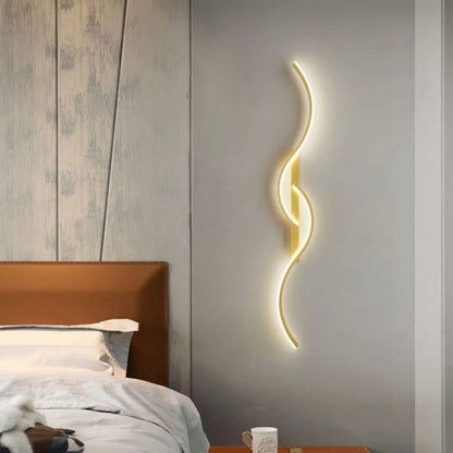 contemporary led wall