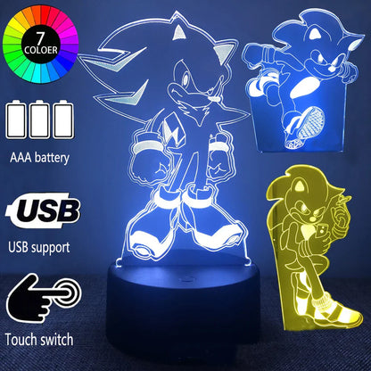 Lamp Sonic LED for Playful Lighting for Gamers