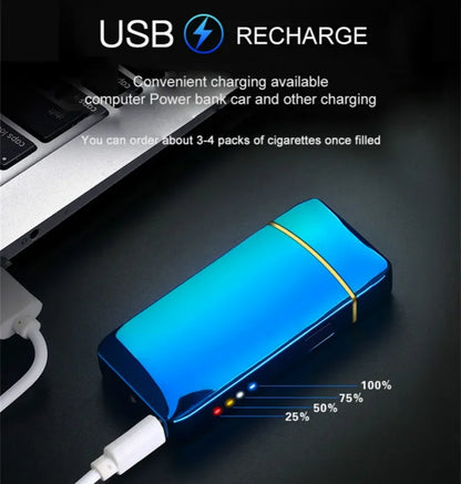 Electronic Windproof Lighters for Rechargeable USB Plasma Lighter