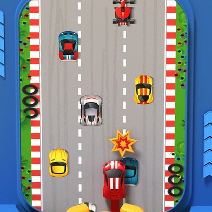 Game Kids Racing for Interactive Toy with Steering Wheel