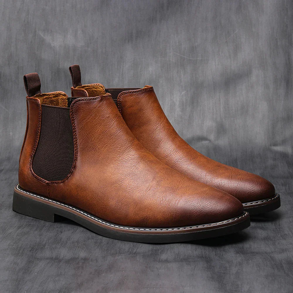 Boots Noah Leather Chelsea for a Stylish Look