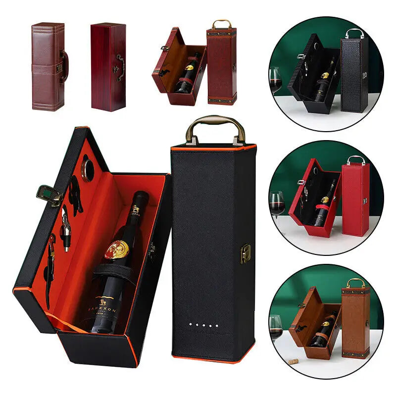 Case Wine for Stylish Storage for Wine and Accessories