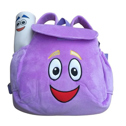Dora the Explorer Backpack for Adventurous Backpack with Map for Kids