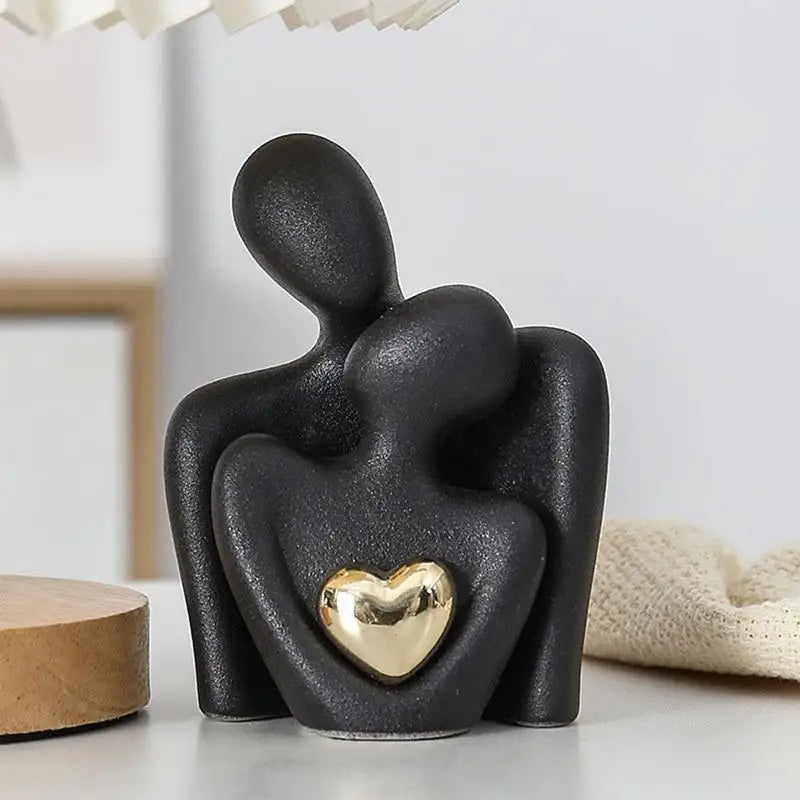 Heartwarming Embrace Figurine for Love and Connection