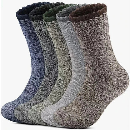 Unisex Merino Wool Socks for Extra Thick, Warm, Insulating, and Breathable