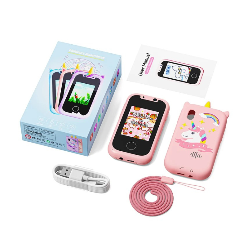 Unicorn Kids Smartphone for Play Phone for Creative Children