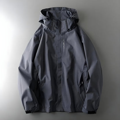 Men's Waterproof Windbreaker with Breathable Design for Lightweight, Protective and Practical