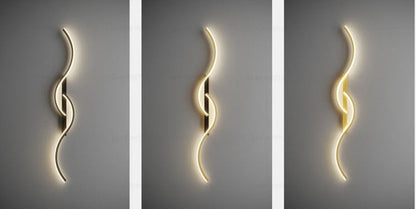 contemporary led wall