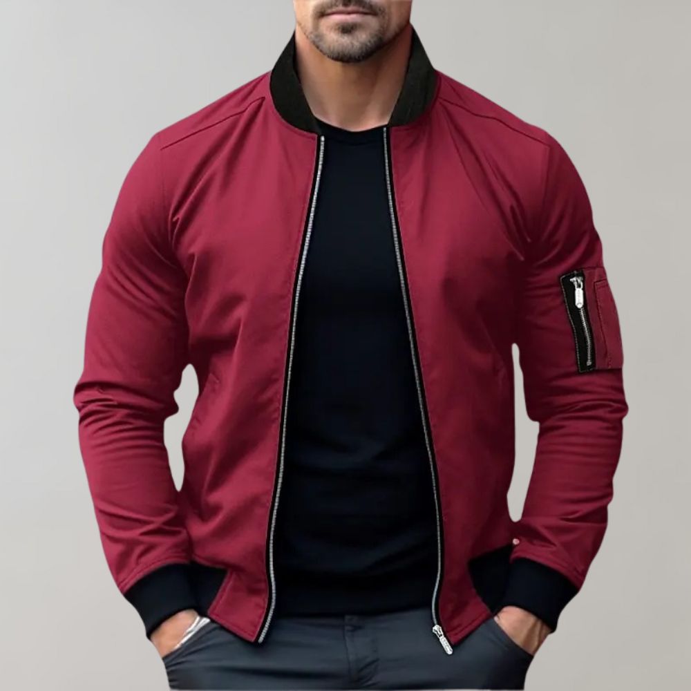 slim fit zip