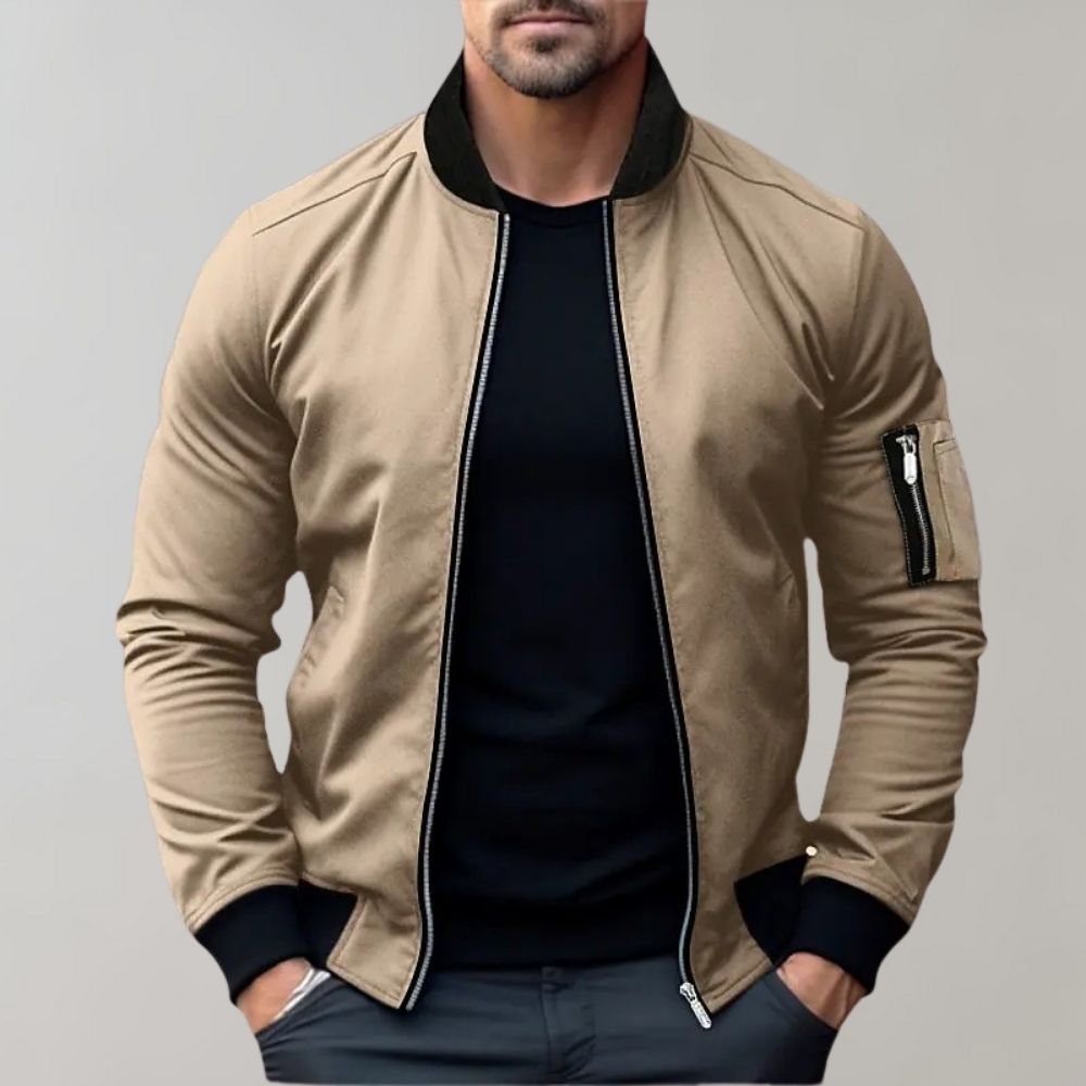 slim fit zip