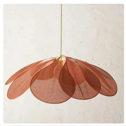 Pendant Light Flower-Shaped with Natural Design and Atmospheric Lighting