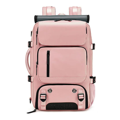 Travel Backpack with Laptop Compartment, USB Port, and Shoe Compartment for Travelling