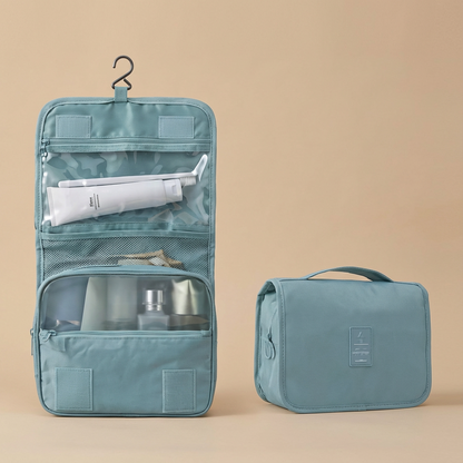 Organiser with Foldable Travel Hanging Hook for Water-Resistant and Spacious