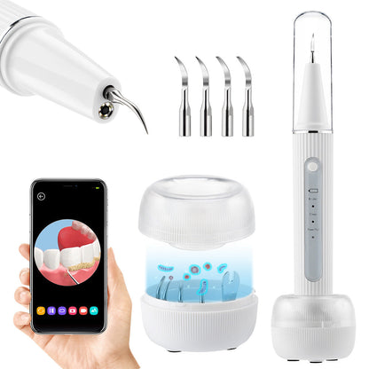 Cleaner with Ultrasound Tooth Camera for Thorough Cleaning for Healthy Teeth