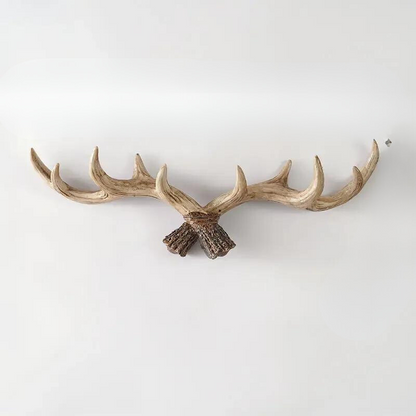Hook with Decorative Wall Antler Shape and Natural Look for Entrance and Interior