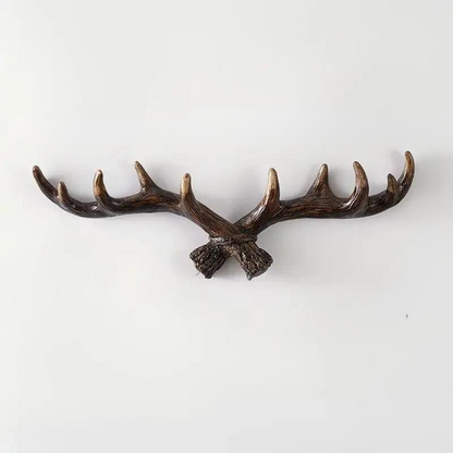 Hook with Decorative Wall Antler Shape and Natural Look for Entrance and Interior