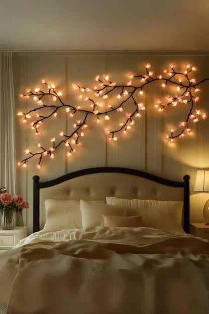 Decorative Wall Lamp in Tree Shape with LED Lighting for a Cosy Interior