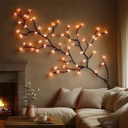 Decorative Wall Lamp in Tree Shape with LED Lighting for a Cosy Interior