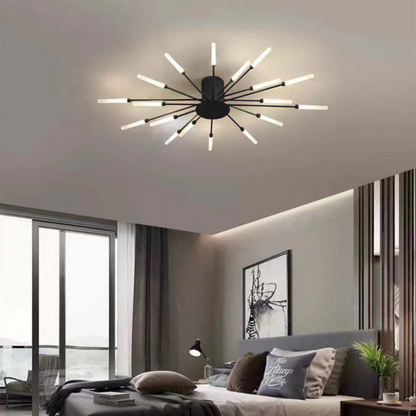 Light with Modern Ceiling Lamp with Multiple Arms for Powerful and Stylish Illumination