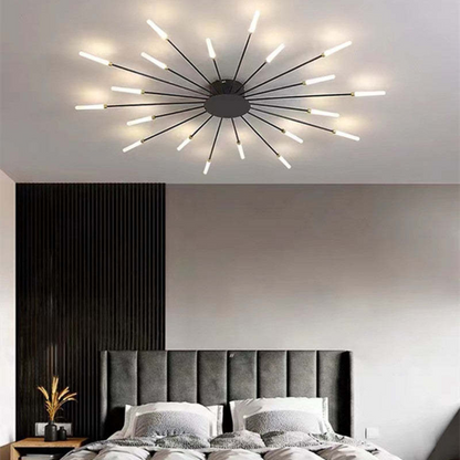 Light with Modern Ceiling Lamp with Multiple Arms for Powerful and Stylish Illumination