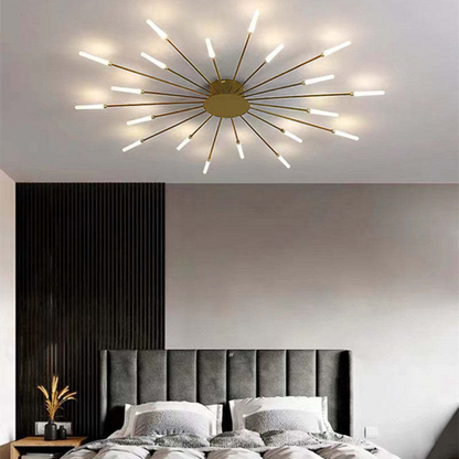 Light with Modern Ceiling Lamp with Multiple Arms for Powerful and Stylish Illumination