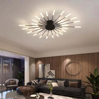 Light with Modern Ceiling Lamp with Multiple Arms for Powerful and Stylish Illumination