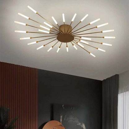 Light with Modern Ceiling Lamp with Multiple Arms for Powerful and Stylish Illumination
