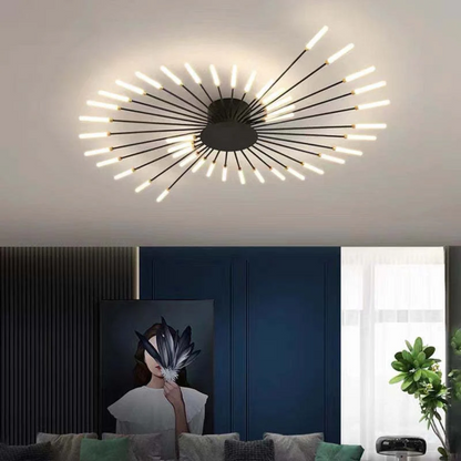 Light with Modern Ceiling Lamp with Multiple Arms for Powerful and Stylish Illumination