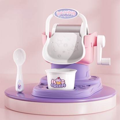 Mini Ice Cream Machine Playset for Make Your Own Ice Cream Fun!