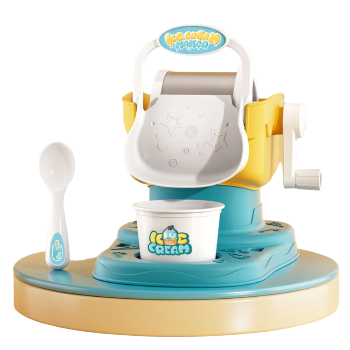 Mini Ice Cream Machine Playset for Make Your Own Ice Cream Fun!