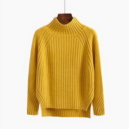 Merino Wool Roll Neck Jumper for Women for Warm, Timeless and Comfortable