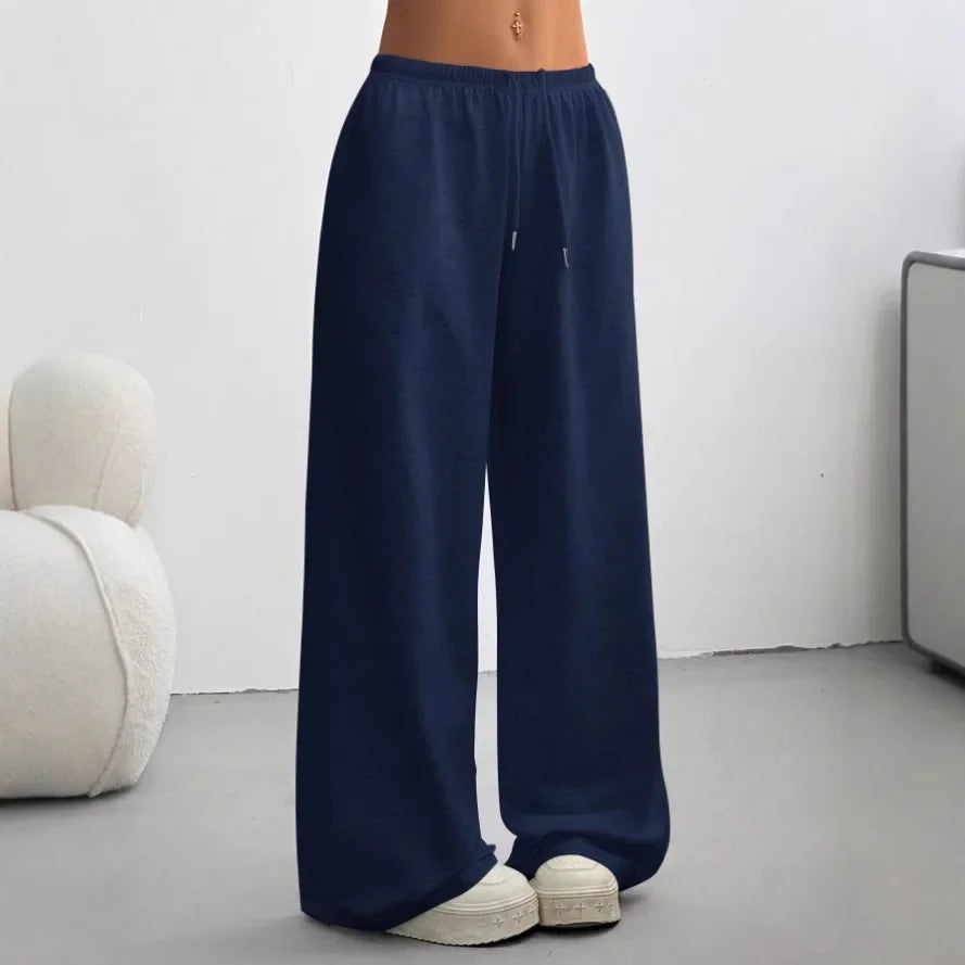 relaxed purple joggers