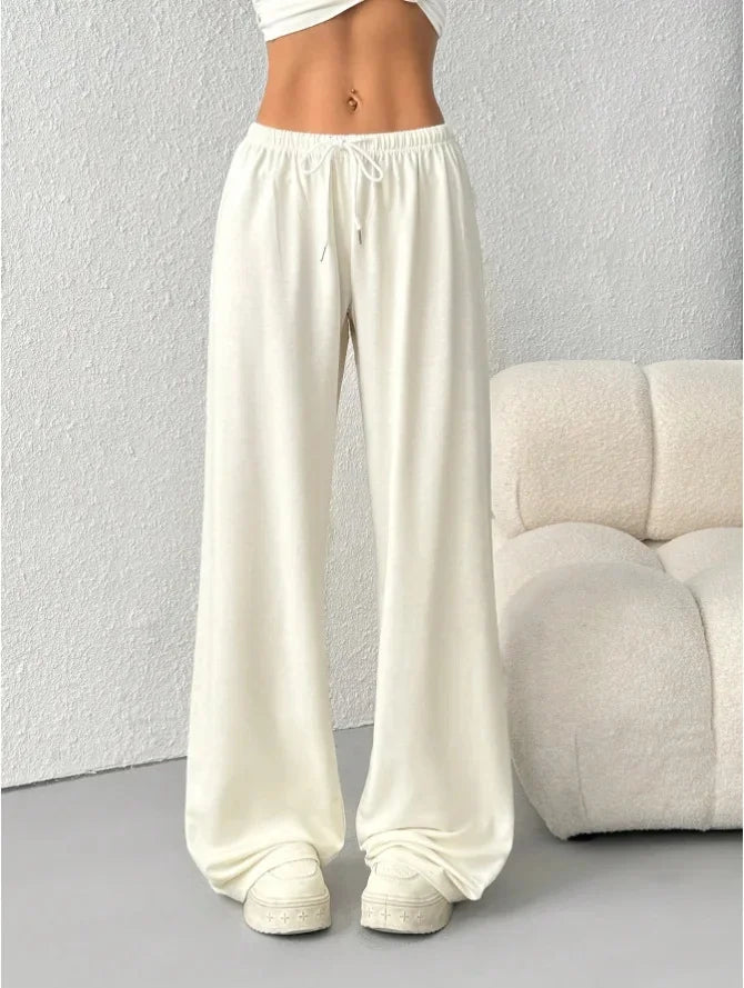 relaxed purple joggers