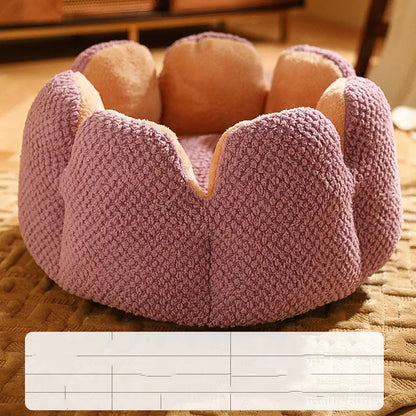 Flower Cat Bed for Soft and Cozy for Your Cat