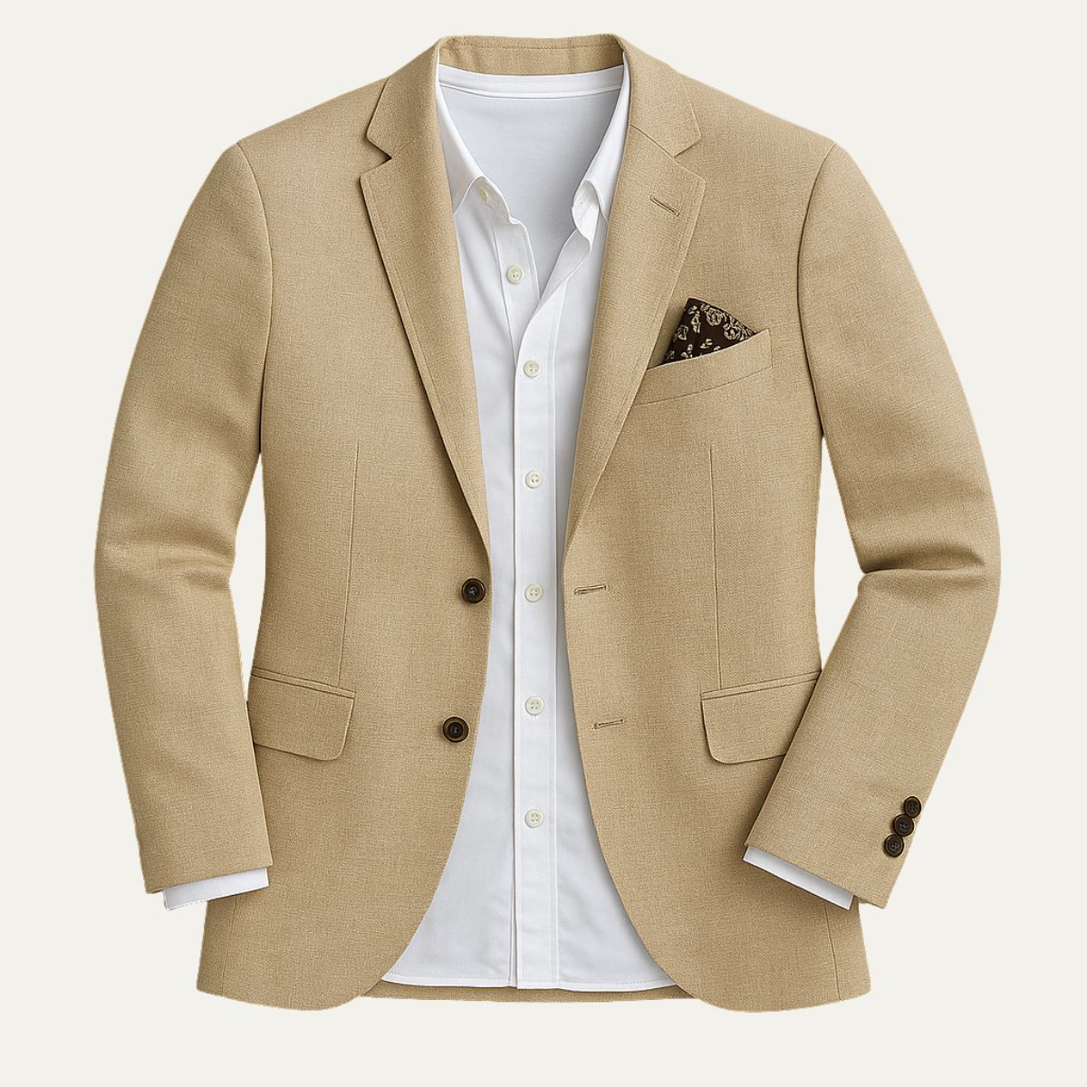 linen cotton blazer