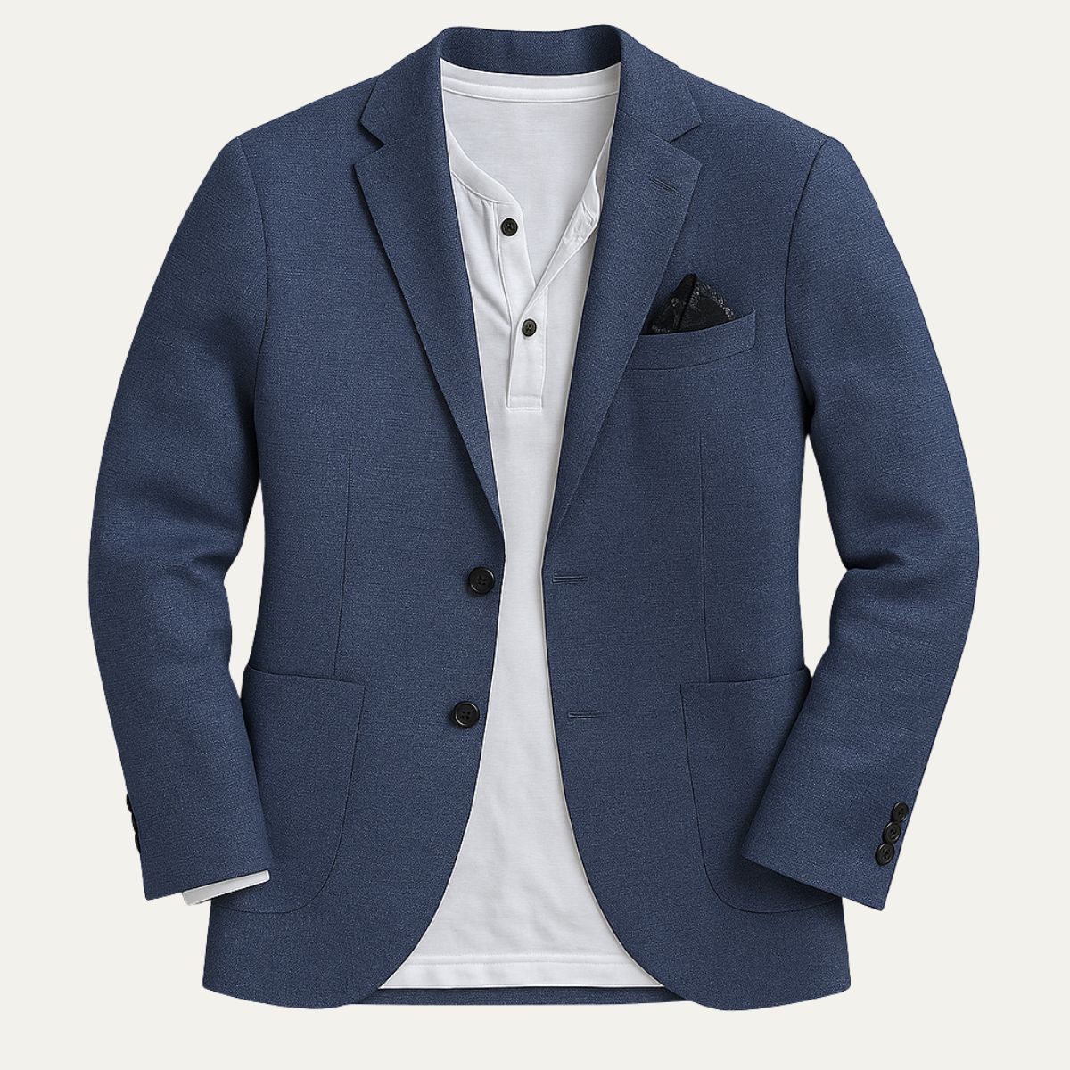 linen cotton blazer