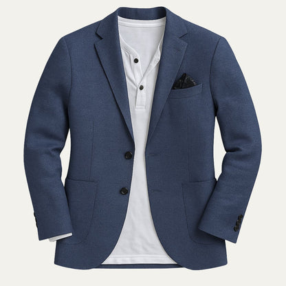 linen cotton blazer