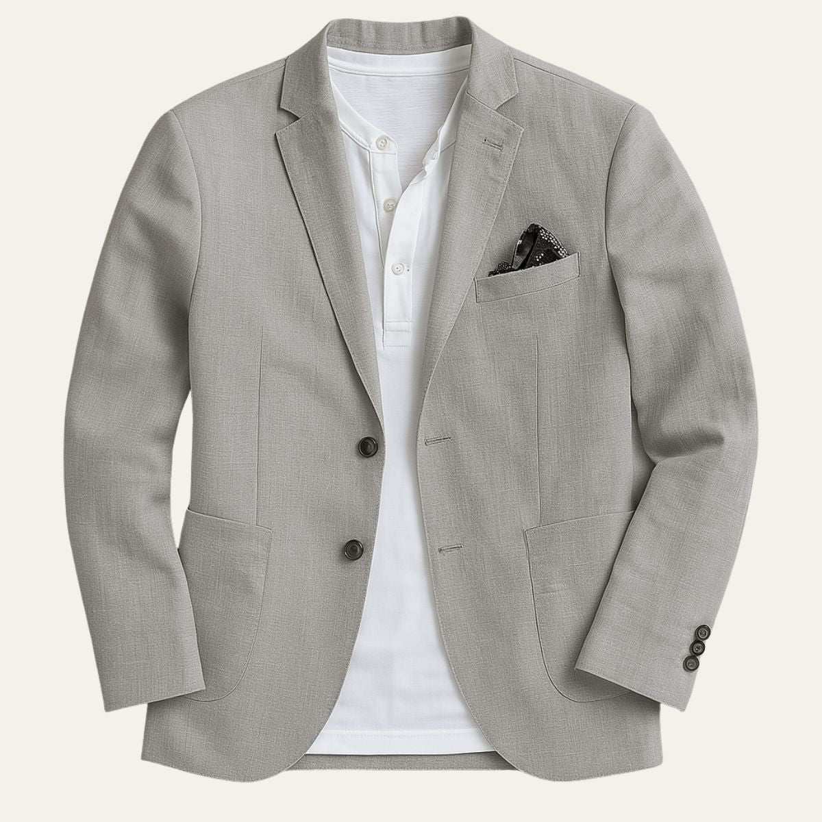 linen cotton blazer