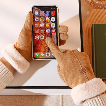 Winter Gloves with Warm and Stylish Design