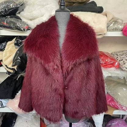 Aurelia Faux Fur Jacket for Women for Soft Short Coat for Chic Warmth