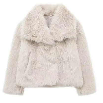 Aurelia Faux Fur Jacket for Women for Soft Short Coat for Chic Warmth