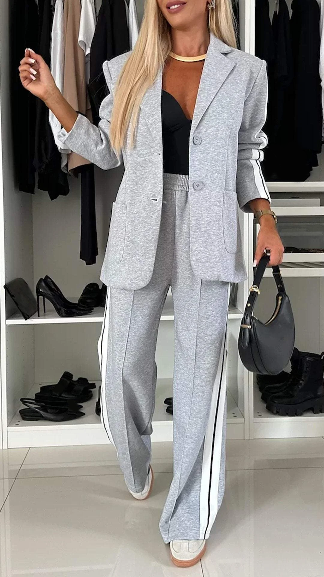 Urban Luxe Women's Suit for Sporty and Chic in One