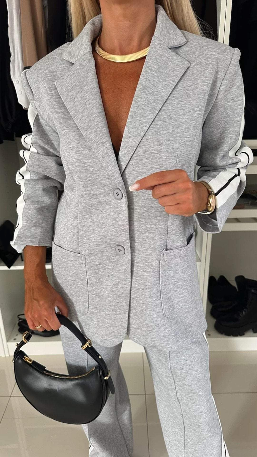 Urban Luxe Women's Suit for Sporty and Chic in One