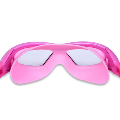 Kids Swim Goggles with Large Frame for Comfortable & Anti-Fog for Swimming Fun
