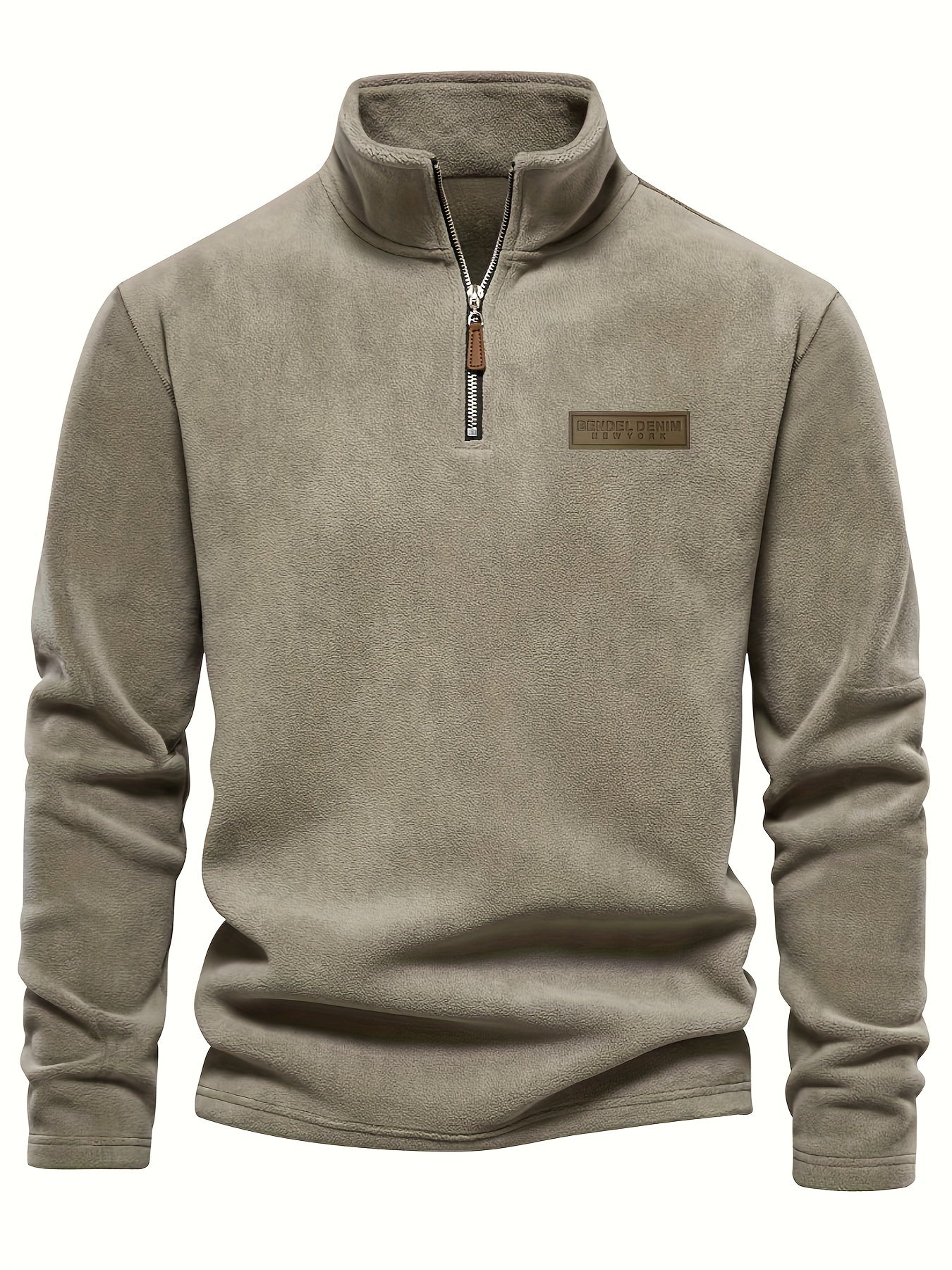 Fleece Lined Half-Zip Pullover for Comfortable and Warm for Cold Days