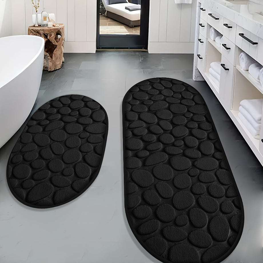 Set Anti-Slip Bath Mat for Safety and Comfort