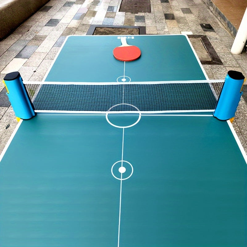 Table with Por Table Tennis Set for Ideal for Outdoors and Home