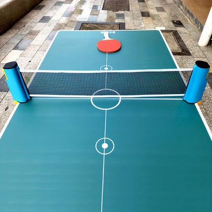 Table with Por Table Tennis Set for Ideal for Outdoors and Home